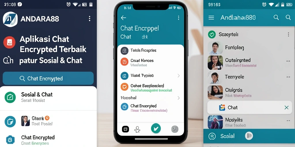 Antarmuka ANDARA88 yang ramah pengguna untuk Chat Encrypted.