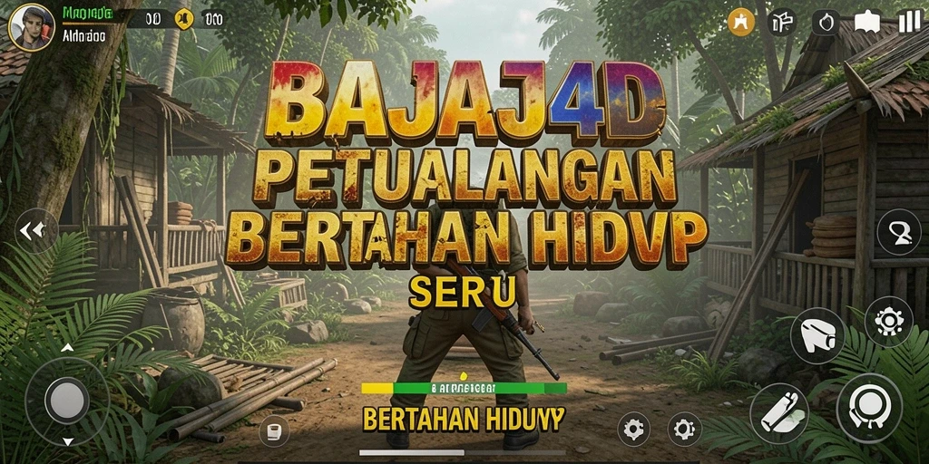 Antarmuka game BAJAJ4D menampilkan elemen bertahan hidup yang mendebarkan.