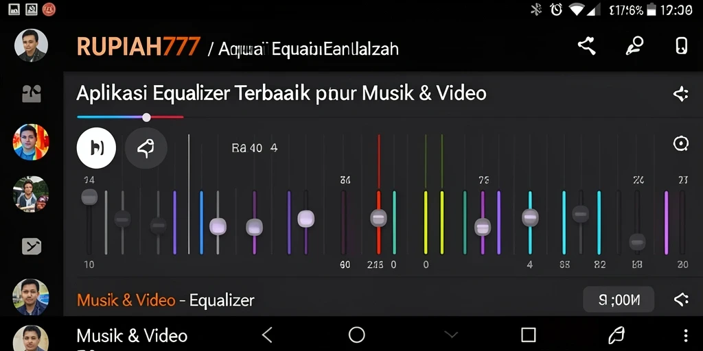 Antarmuka aplikasi RUPIAH777 yang sederhana dan modern