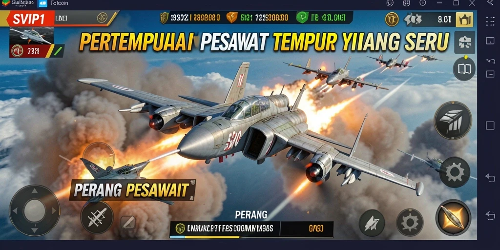 Antarmuka SVIP1 dengan pesawat tempur yang siap bertempur.